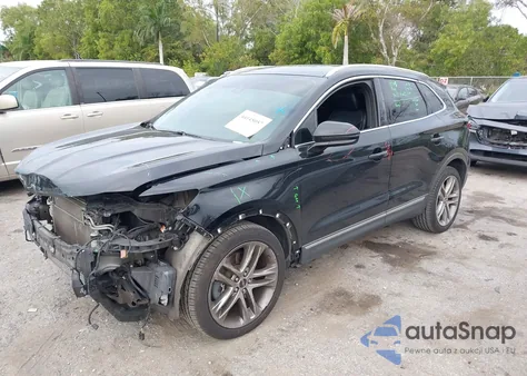 2018 Lincoln Mkc Reserve z USA, uszkodzony, nr VIN 5LMTJ3DH4JUL08884